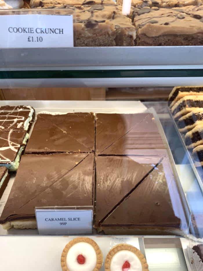 Caramel Slice