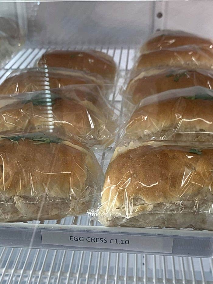 Egg & Cress Roll