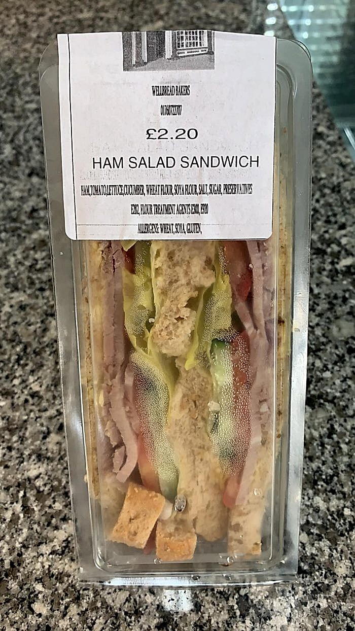 Ham Salad Sandwich