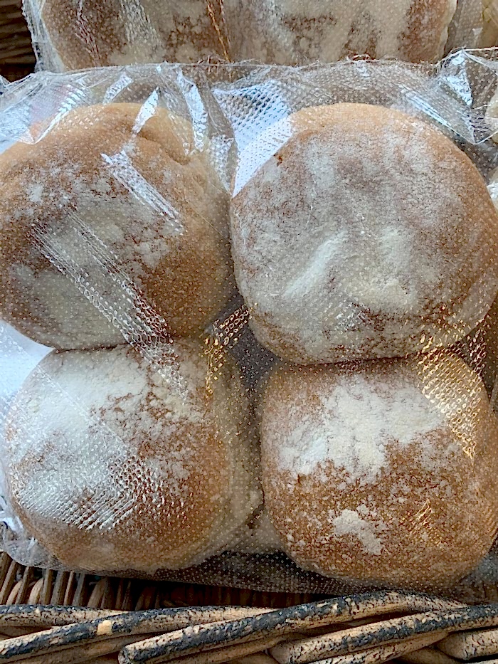 4 x Farmhouse White Rolls