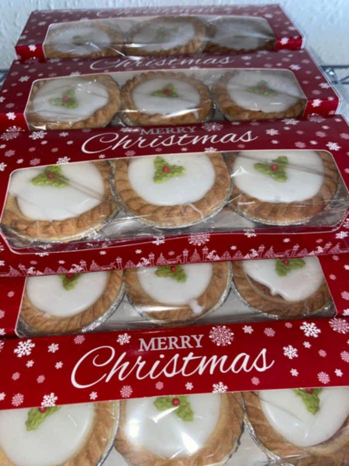 Christmas Bakewell Mince Pies - 3 Pack